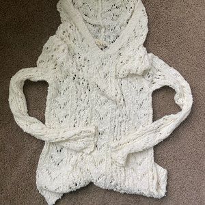 Beachy Anthropologie hoodie